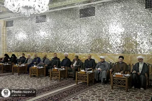دیدار اعضای ستاد بزرگداشت دهه کرامت با تولیت آستان قدس رضوی