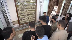 بازدید نخبگان دانشگاه هنر تهران از مجموعه موزه های حرم مطهر رضوی