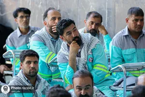 بدرقه کاروان &laquo;خدام&zwnj;الحسین علیه&zwnj;السلام&raquo;
