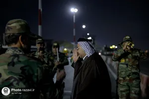 استقبال از شیوخ عشایر عراق در فرودگاه شهید هاشمی&zwnj;نژاد مشهد-۲
