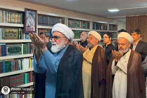 دیدار تولیت آستان قدس رضوی با خانواده شهیدان نظری