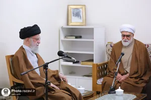دیدار اعضای هیئت علمی کنگره جهانی حضرت رضا علیه&zwnj;السلام با رهبر معظم انقلاب