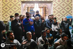 محفل عزاداری فاطمیه در &laquo;حسینیه حرم&raquo; - 4