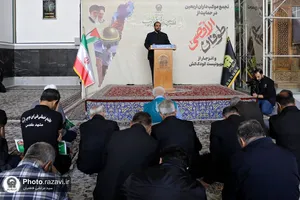 گردهمایی موکب&zwnj;داران اربعین در حرم مطهر