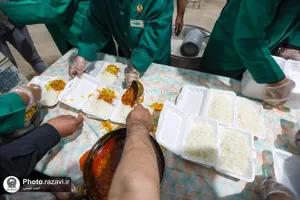 موکب کفشداران افتخاری امام رضا علیه&zwnj;السلام در دهه آخر صفر