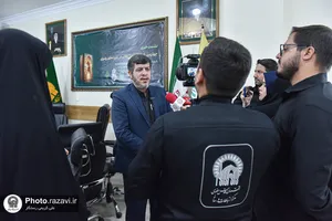 نشست خبری چهارمین اعتکاف علمی طلاب در حرم مطهر رضوی