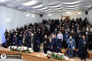 مراسم گرامیداشت روز دانشجو در واحد برادران دانشگاه بین المللی امام رضا(علیه&zwnj;السلام)