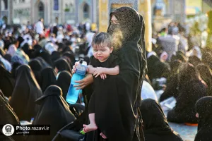قرائت دعای عرفه در حرم مطهر رضوی-2