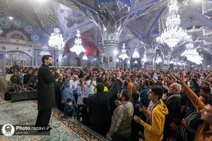 ویژه برنامه پرچمدار مقاومت در حرم مطهر رضوی