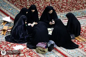 دومين نشست قرآنی دخترانه رضوانيه در حرم مطهر رضوی
