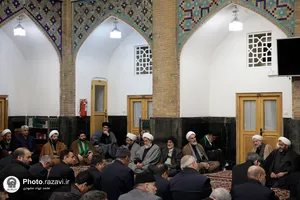 عزاداری روز شهادت امام کاظم علیه&zwnj;السلام در حرم مطهر رضوی