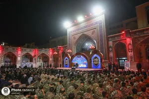 اربعین شهدای اقتدار در حرم امام رضا علیه&zwnj;السلام