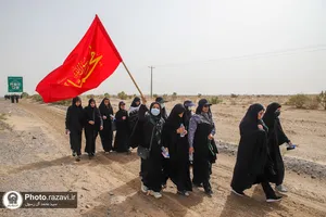 زائران پیاده حضرت رضا علیه&zwnj;السلام - مسیر سرخس