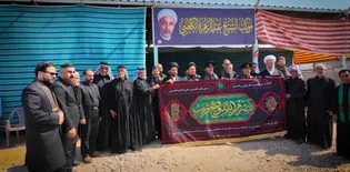 تجلیل سفیران امام رئوف(ع) از موکب‌داران شهر کوت
