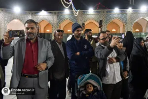 استقبال از ماه مبارک رمضان در حرم مطهر رضوی