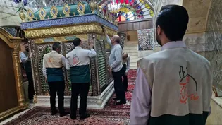 هشت امامزاده تبریز غبارروبی و عطرافشانی شدند