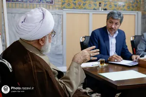  دیدار مردمی تولیت آستان قدس رضوی 