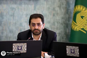 نشست صمیمی قائم مقام تولیت آستان قدس رضوی و شهردار مشهد
