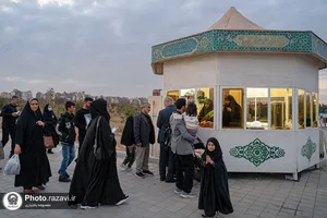 ویژه برنامه فرهنگی - تفریحی با حضور خانواده شهدا و جانبازان لامرد فارس در باغ خاتون
