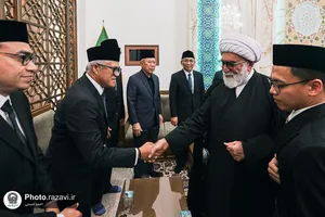 دیدار هیئت بلندپایه کشور اندونزی با تولیت آستان قدس رضوی