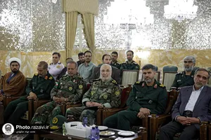 دیدار فرماندهان و پیشکسوتان دفاع مقدس با تولیت آستان قدس رضوی
