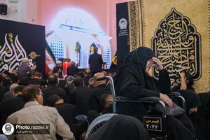 مقتل خوانی روز عاشورا ویژه زائران عرب زبان در حرم مطهر رضوی