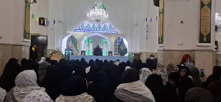 جشن باشکوه بانوان اردو زبان در شب میلاد حجت‌بن الحسن العسکری (عج)