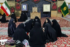دومين نشست قرآنی دخترانه رضوانيه در حرم مطهر رضوی