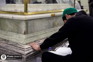 مراسم احیا شب نوزدهم ماه مبارک رمضان در حرم مطهر رضوی - 2