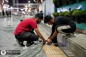آماده سازی و طراحی پیاده&zwnj;راه آیت&zwnj;الله طبسی برای دهه آخر صفر