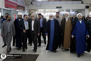 ورود تولیت آستان قدس رضوی به اهواز