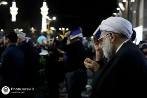 مراسم احیا شب بیست و سوم ماه مبارک رمضان در حرم مطهر رضوی - 2