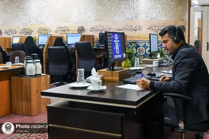 حضور معاون عمرانی سازمان عمران و نگهداری حرم مطهر در سامانه 138