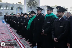 بزرگداشت آیت الله واعظ طبسی در حرم مطهر رضوی