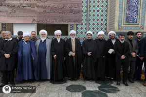 تشییع پیکر آیت الله شیخ حبیب الله احمدی