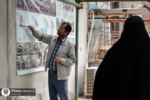 بازدید خدام خواهر حرم مطهر از دستاوردهای آستان قدس رضوی