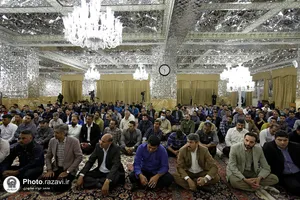 دیدار کارگران نمونه استان خراسان رضوی با تولیت آستان قدس رضوی