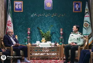 دیدار فرمانده انتظامی استان خراسان رضوی 