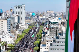 راهپیمائی روز جهانی قدس در مشهد-١