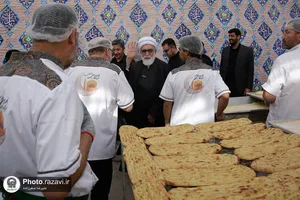 بازدید تولیت آستان قدس رضوی از قرارگاه رمضان