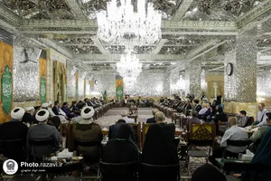 دیدار شرکت کنندگان کنگره جهانی حضرت رضا علیه&zwnj;السلام با تولیت آستان قدس رضوی