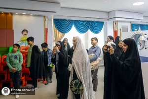 بازدید خبرنگاران کانون پرورش فکری کودکان از خدمات آستان قدس رضوی