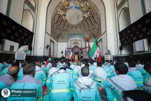 بدرقه کاروان &laquo;خدام&zwnj;الحسین علیه&zwnj;السلام&raquo;
