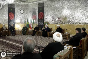 دیدار اعضای هیئت امنای هیأت و تشکل&zwnj;های دینی با تولیت آستان قدس رضوی