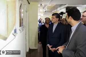 آیین بازگشایی نمایشگاه &laquo;فرنود هشت&raquo;