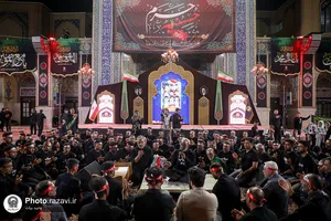 عزاداری سنتی دهه آخر صفر در &laquo;حسینیه حرم&raquo;-1
