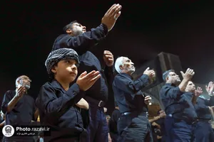 عزاداری هیئات مذهبی سراسر کشور در حرم مطهر رضوی