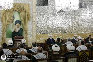 دیدار فرماندهان نواحی و حوز&zwnj;ه&zwnj;های بسیج با تولیت آستان قدس رضوی