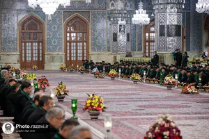 مراسم خطبه خوانی صبح میلاد امام رضا علیه&zwnj;السلام