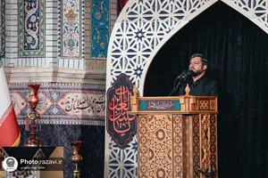 آئین خطبه&zwnj;خوانی شب عاشورا در حرم مطهر رضوی